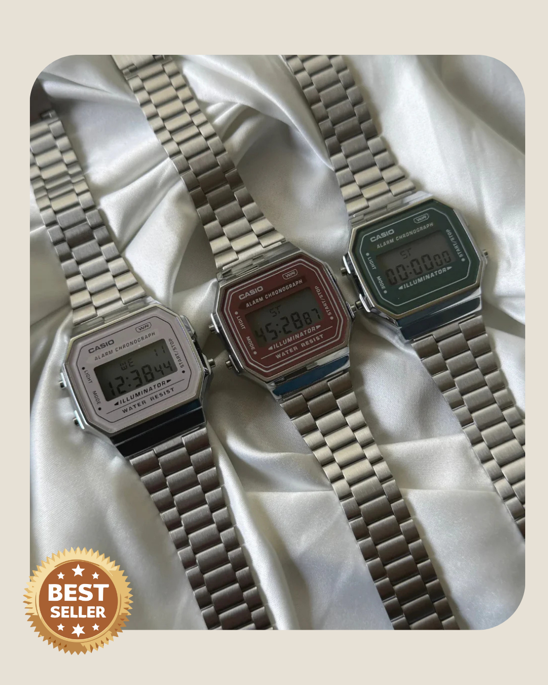 Vintage A168 Unisex (Digital Watch)
