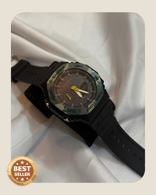 GShock-GA2110 (Analog Digital Watch) GS001-K