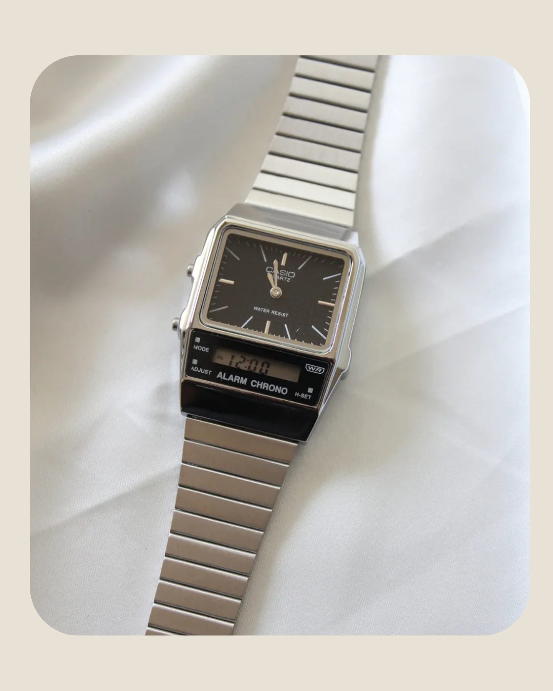 Vintage AQ800 Unisex (Analog Digital Watch)