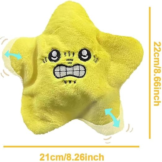 Angry Star Plush Moving, Moving Star Plush
