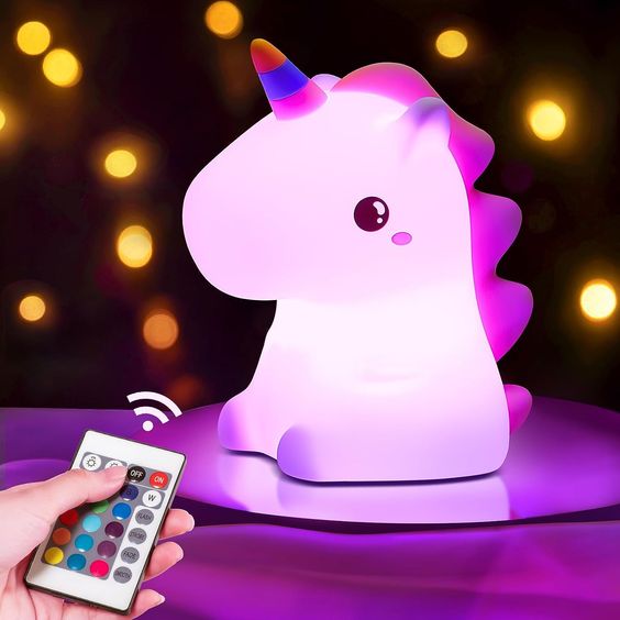 Rainbow Unicorn Lamp