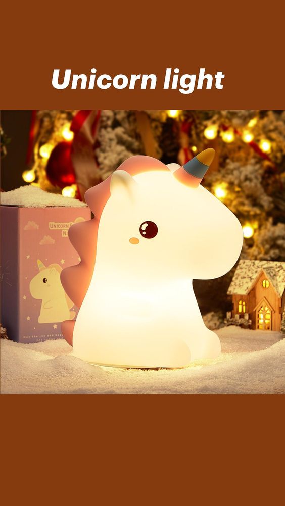 Rainbow Unicorn Lamp