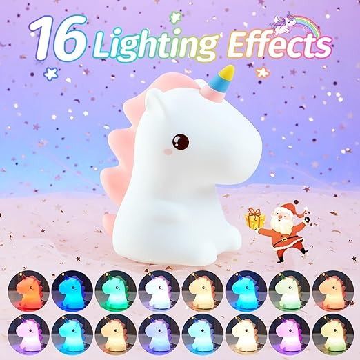 Rainbow Unicorn Lamp