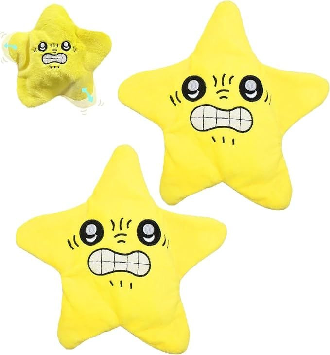 Angry Star Plush Moving, Moving Star Plush
