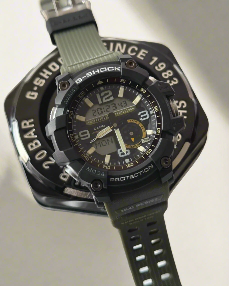 GShock-Mudmaster GG-1000 (Analog Digital Watch)