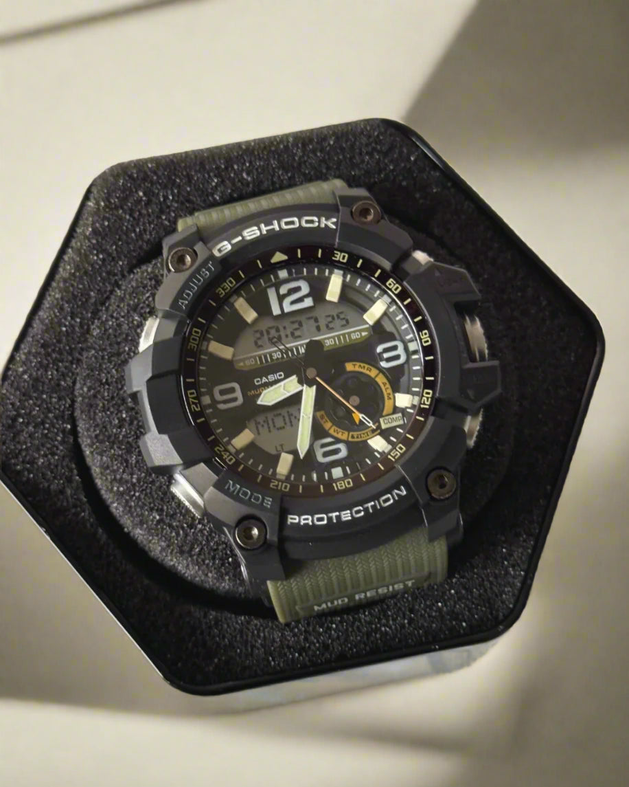 GShock-Mudmaster GG-1000 (Analog Digital Watch)