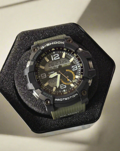 GShock-Mudmaster GG-1000 (Analog Digital Watch)