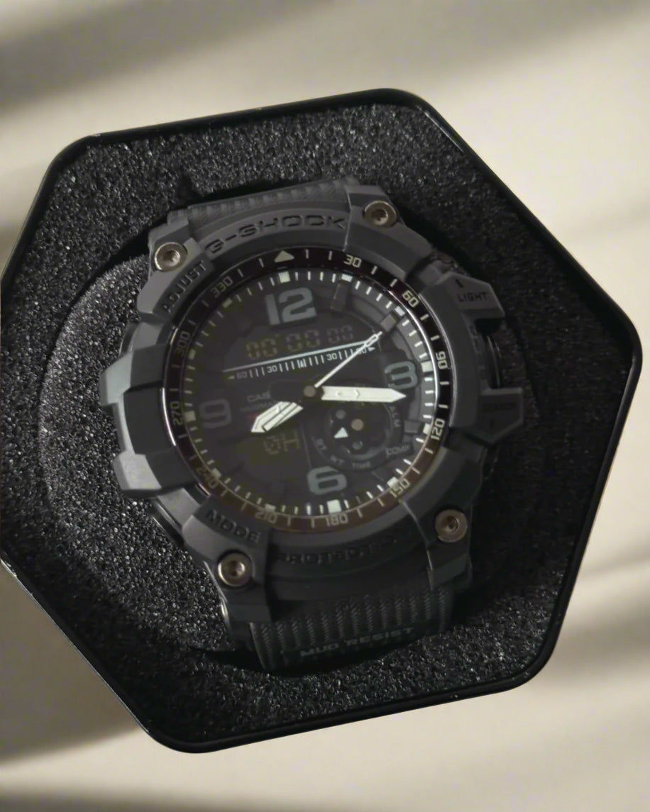GShock-Mudmaster GG-1000 (Analog Digital Watch)