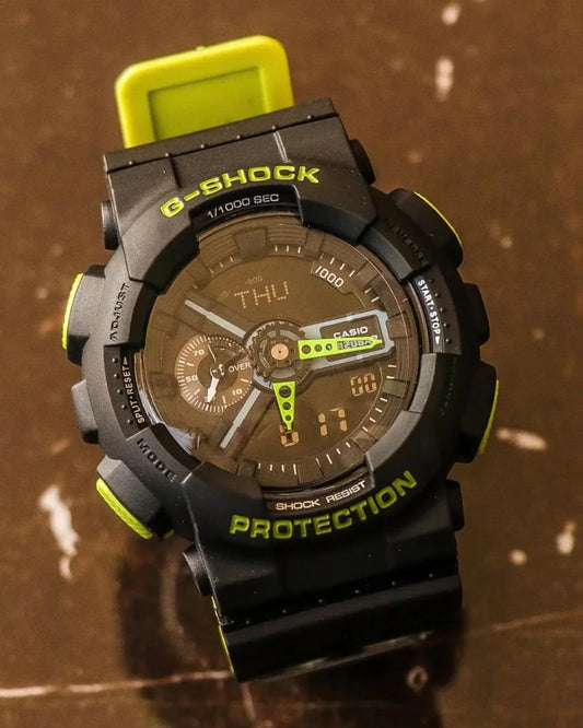 GShock-GA-110GB (Analog Digital Watch)