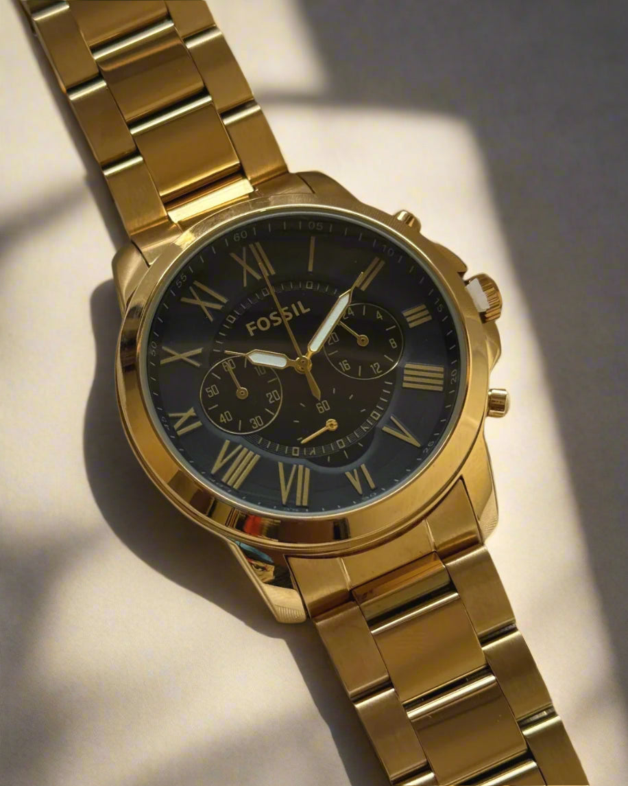Fossil-FS4815 (Chronograph Watch)
