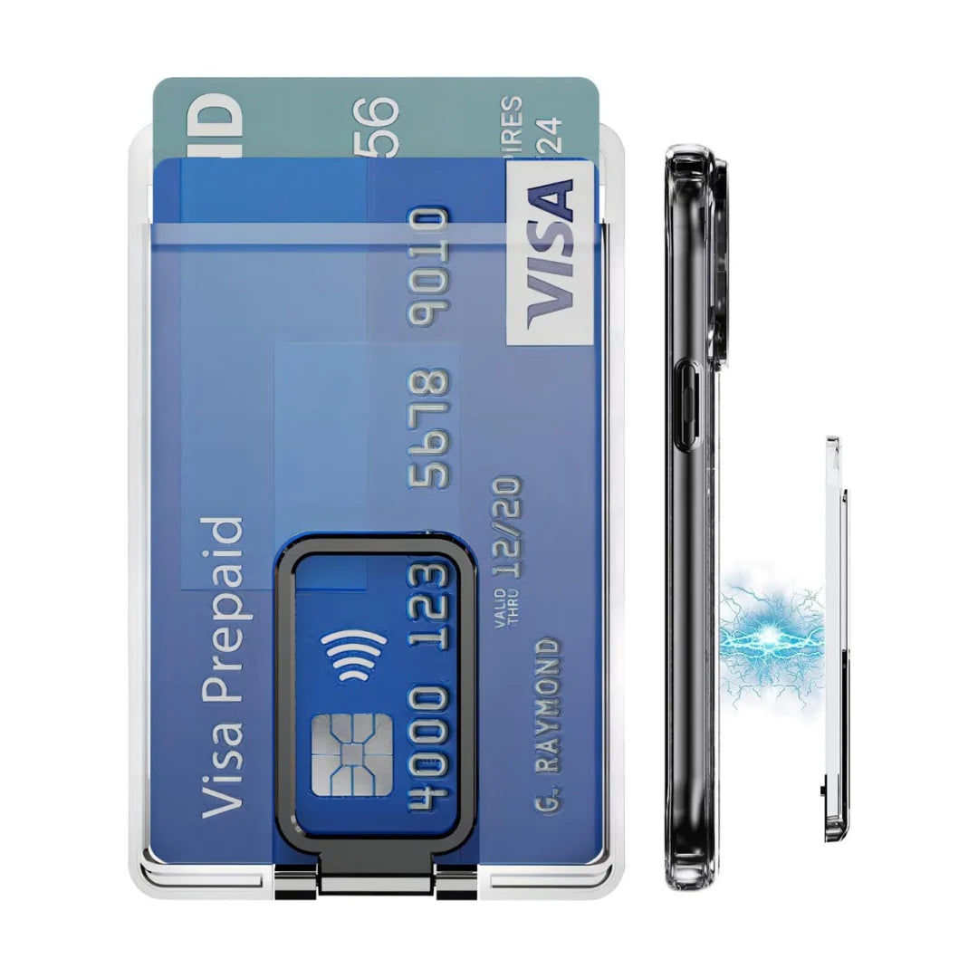 Magnetic Card Wallet Holder with MagSafe