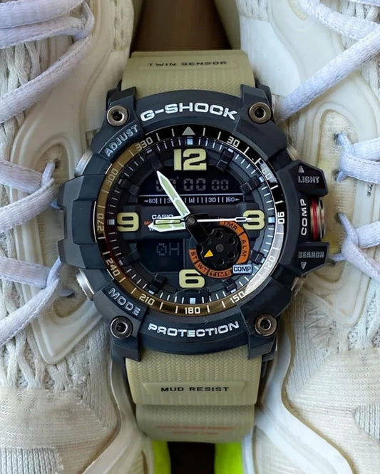 GShock-Mudmaster GG-1000 (Analog Digital Watch)