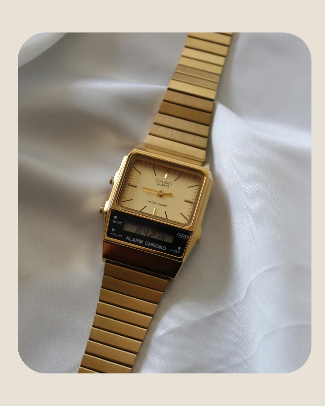 Vintage AQ800 Unisex (Analog Digital Watch)
