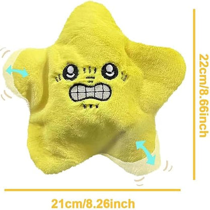 Angry Star Plush Moving, Moving Star Plush