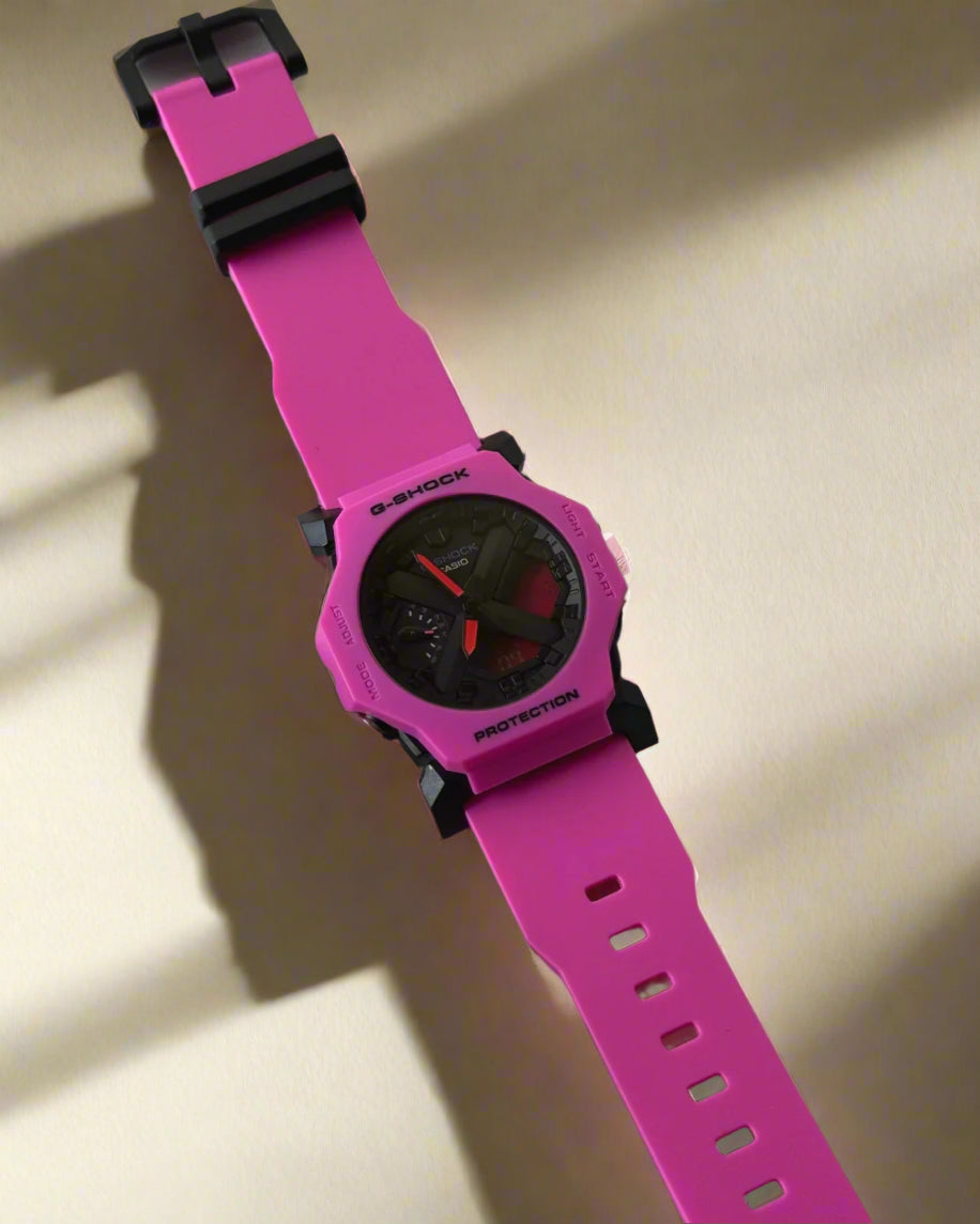 GShock-A-2300-7ADR (Analog Digital Watch)