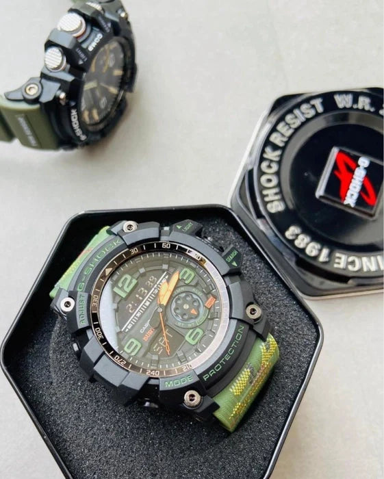 GShock-Mudmaster GG-1000 (Analog Digital Watch)