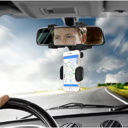 Car Rearview Mirror Holder 360° Rotation