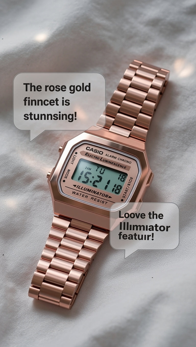 Vintage A168 Unisex (Digital Watch)