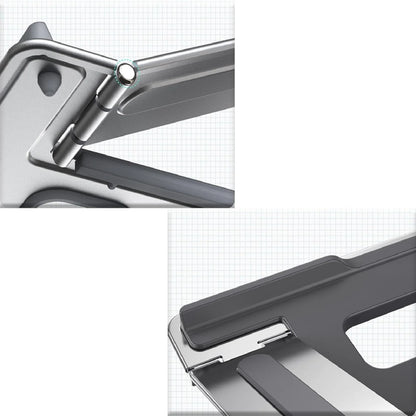 Slim Aluminum Alloy & Metal Foldable Laptop & Tablet Stand