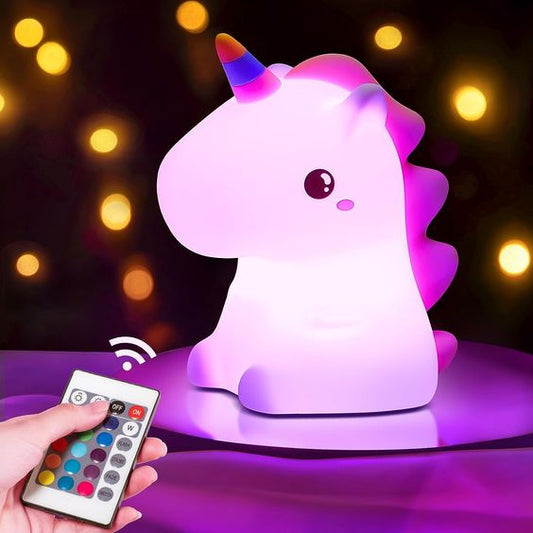 Rainbow Unicorn Lamp
