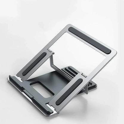 Slim Aluminum Alloy & Metal Foldable Laptop & Tablet Stand