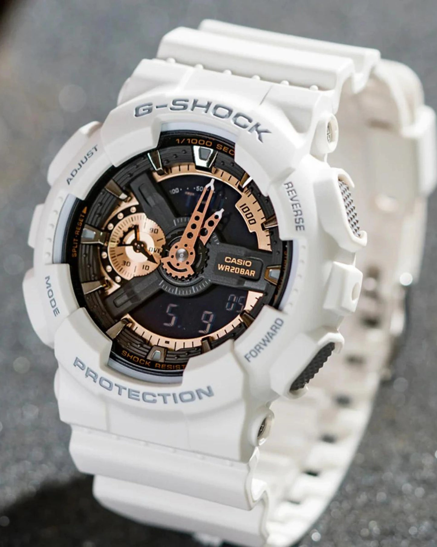 GShock-GA-110GB (Analog Digital Watch)