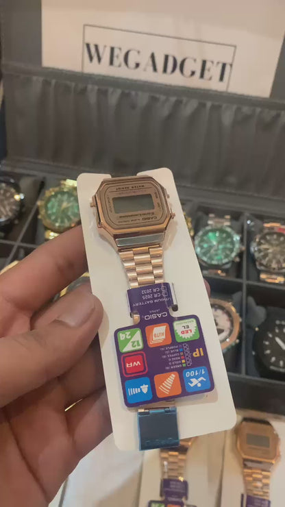 Vintage A168 Unisex (Digital Watch)