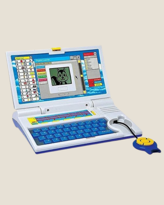 Wembley Educational Kids Laptop Learning Toy for 2-5 Years Boys Girls Computer Toys for 3 Years Fun Activity Learning Alphabet,Letter,Words,Games,Mathematics,Music,Logic Memory Tool - Blue
